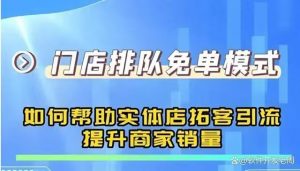 排队免单模式电商O2O平台开发功能分析插图